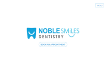 Tablet Screenshot of noblesmiles.com